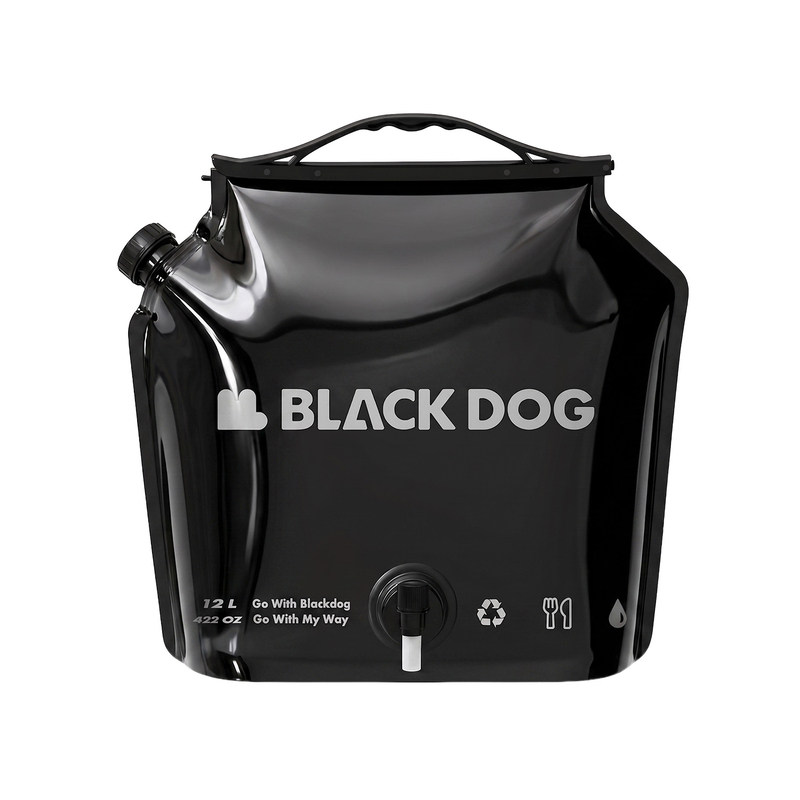 BLACKDOG黑狗户外折叠水袋露营大容量便携式食品级储水袋带水龙头