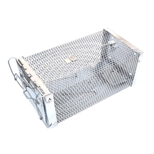 镀锌踏板式捕鼠笼家用室内高效连续抓老鼠神器自动诱捕器大灭鼠笼