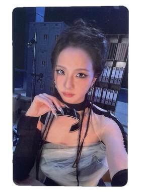金智秀JISOO新专CHULO2周边小卡官方真卡专辑solo2随机卡正版包邮