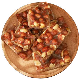 普宁南糖拉丝花生糖潮汕特产小吃小零食手工花生酥鸭脖糖晚上解饿