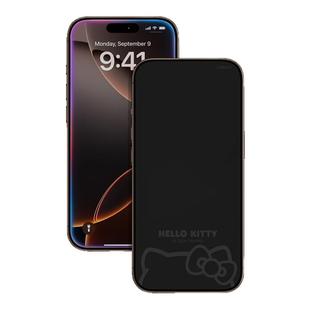 GARMMA三丽鸥hellokitty息影钢化膜适用苹果16promax手机膜iphone15PRO屏幕膜14plus贴膜防爆膜防指纹膜全屏