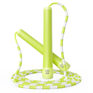 夺冠顺式竹节跳绳儿童小学专用一年级初学幼儿园入门绳不打结跳神