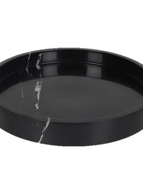 大理石现代简约桌面装饰盘器盆栽