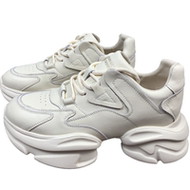 BAMUXIU韩版粗跟圆头老爹鞋