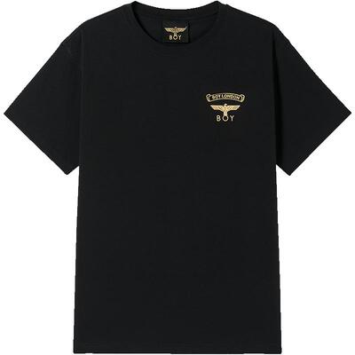 【夏日金章】BOYLONDON春夏季情侣款简约小logo休闲短袖T恤N01916