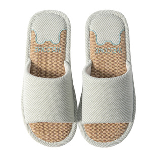 一次性拖鞋亚麻四季防滑五星级酒店专用独立包装高档家用招待客人