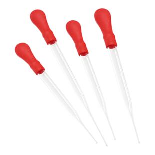 玻璃刻度滴管 带橡胶吸球 化学实验器材0.5ml1ml2ml3ml5ml10ml多规格胶头滴管带刻度吸管移液管