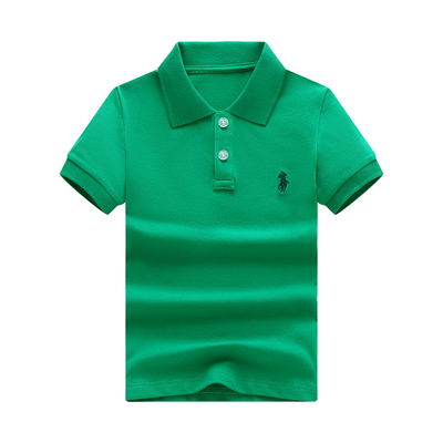 巴拉可儿儿童纯棉polo衫短袖T恤