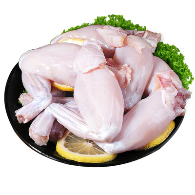 牛蛙鲜活新鲜超大免浆冷冻田鸡青蛙蛤蟆半成品牛蛙块商用火锅食材