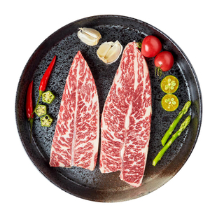 【澳洲老爸】澳洲纯血和牛原切牛小排M6-7级新鲜原切雪花儿童牛排