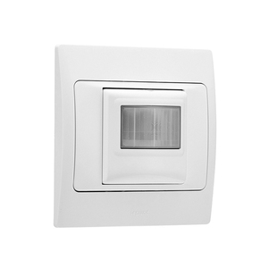 罗格朗莹悦墙86型红外线人体感应开关家用LED灯排气扇延时感应器