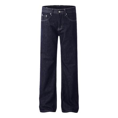 14盎司高固色原牛丹宁直筒牛仔裤