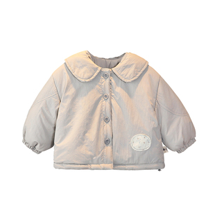 女童棉服冬装2026新款洋气森系女孩加厚棉袄儿童保暖羽绒棉衣外套