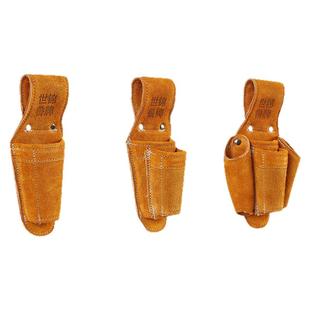 加厚牛皮腰包多功能工具包扳手套钳子套装修维修安装电工专用腰包