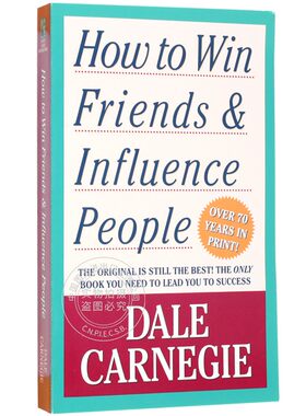现货 人性的弱点 英文原版 How to Win Friends and Influence People 戴尔 卡耐基 Dale Carnegie 社交技巧 人际沟通