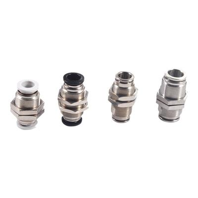 气管PM隔板快插接头【不锈钢】