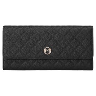 稻草人真皮钱包2025新款零钱包一体手机包百搭长款钱夹手拿包正品