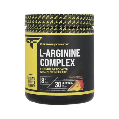 香港直邮Primaforce,L-精氨酸复合物，桃芒果，8.5 盎司（237 克
