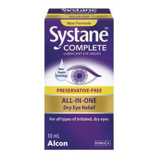 澳大利亚直邮Systane润滑滴眼液10ml眼药水（不含防腐剂）