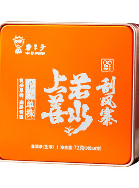 书呆子2025年【上善若水-刮风寨】盒装龙珠小沱茶叶