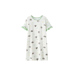 deesha笛莎女童夏季睡衣天然优可丝凉感家居服A类抑菌空调服