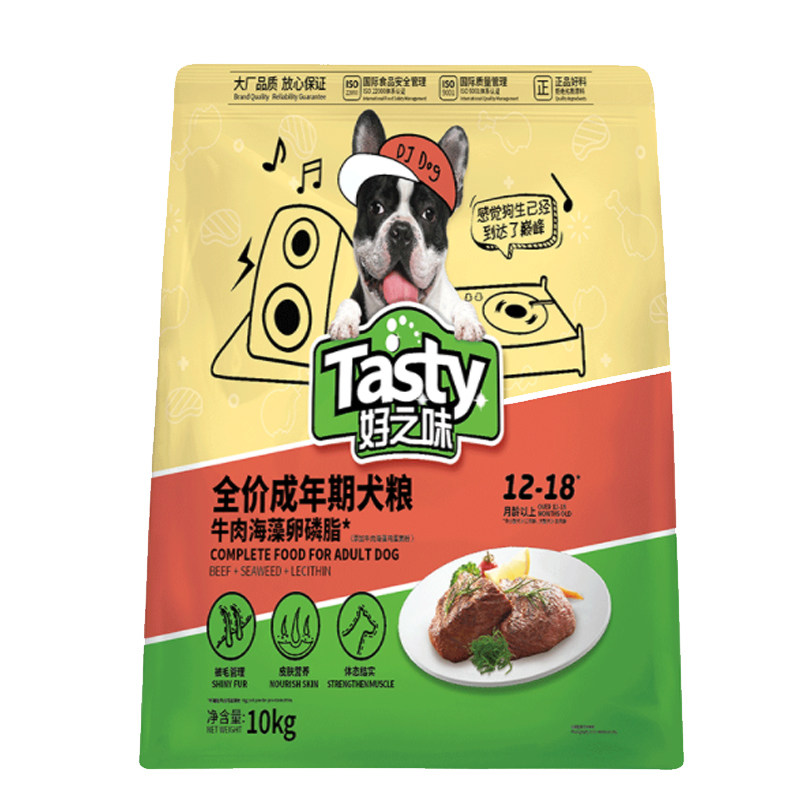 好之味狗粮 诺瑞牛肉味成犬粮好滋味10KG泰迪通用型20斤包邮