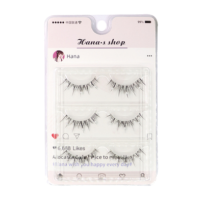 ins山根钻石睫毛珍珠镭射爱心