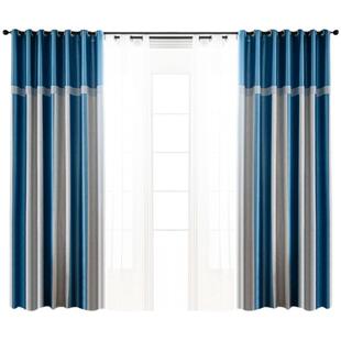 二等品窗帘布料成品特价处理清仓品出租屋卧室客厅全遮光北欧简约