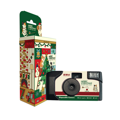 包邮一次性日系胶片相机复古胶卷相机冲洗彩色胶卷傻瓜机带闪光灯