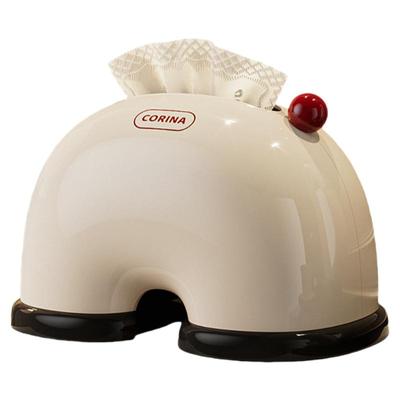 复古抽纸盒带弹簧家用高级轻奢感