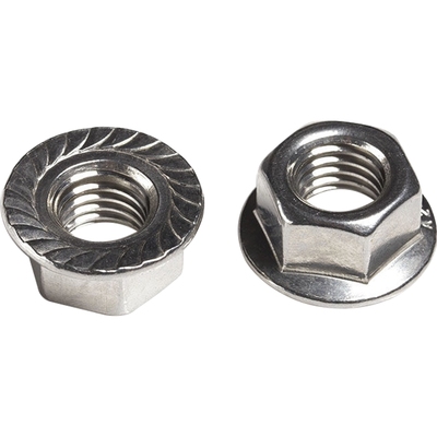304/316镀锌法兰螺母防滑花齿