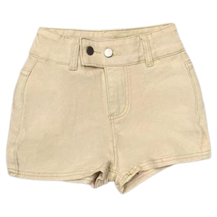 李李服饰纯欲丰胯细腰加绒牛仔短裤女2025冬季高腰弹力美胯热裤