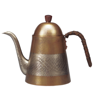 玉川堂咖啡手冲壶锤纹流线纹900ml日本代购