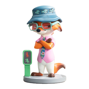 POPMART泡泡玛特 迪士尼疯狂动物城疯狂再续系列手办盲盒摆件礼物