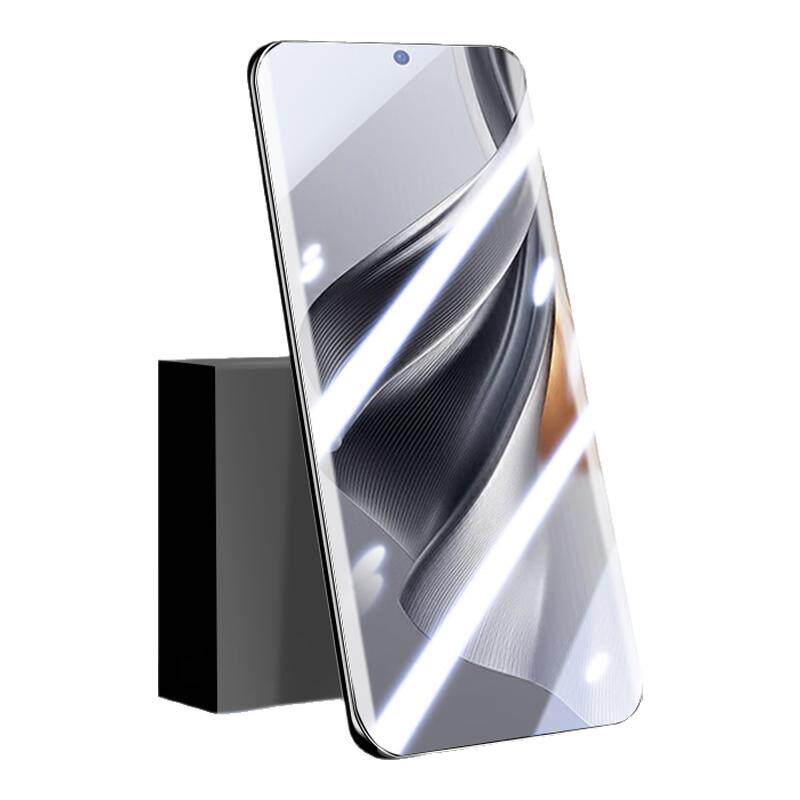 适用opporeno10钢化水凝膜reno10pro手机膜新品全屏覆盖OPPOreno10pro+防摔曲面全包无白边软膜por防窥保护膜