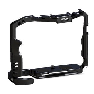 颜左 适用佳能5d4相机兔笼 5D Mark4相机兔笼金属拓展外框5d2 5d3 6d2 7d2单反相机稳定器三脚架竖拍快装板