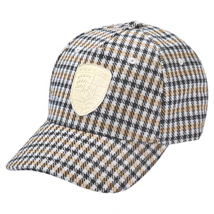 【官方正品】保时捷 911 Targa 60周年系列经典复古棒球帽 千鸟格