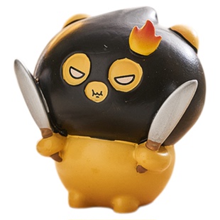 发疯小摆件上班情绪稳定神器办公室桌面装饰工位解压治愈可爱礼物