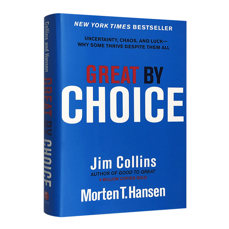 选择成就非凡 Great by Choice 选择成就卓越 吉姆柯林斯Jim Collins 精装 英文原版企业管理学书籍