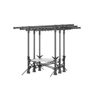 稳纳折叠晾衣架落地家用可伸缩阳台晒被子防风多功能晒衣架铝合金