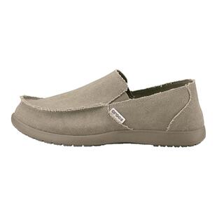 Crocs卡洛驰休闲鞋男鞋帆布鞋一脚蹬春秋季透气轻便送爸爸卡其色