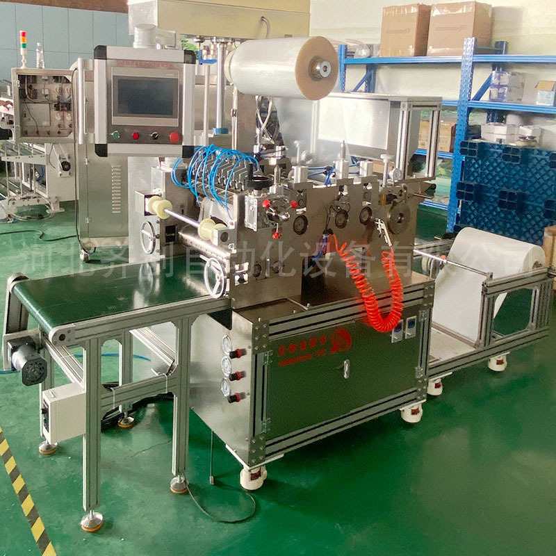 齐创自动退热贴生产线水凝胶涂布防水护耳贴全自动涂布机膏药机