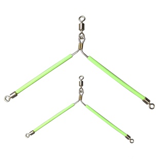 1230不锈钢分叉器分线器扁担天平分钩器海钓线组配件渔具钓鱼用品