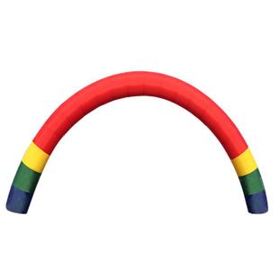 新款开业活动充气拱门婚庆彩虹拱门8米10米12m户外庆典气模卡通门