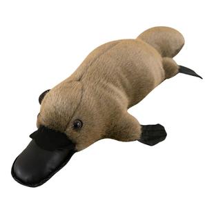 仿真鸭嘴兽公仔玩偶毛绒玩具抱枕摆件安抚娃娃儿童高档生日礼物女