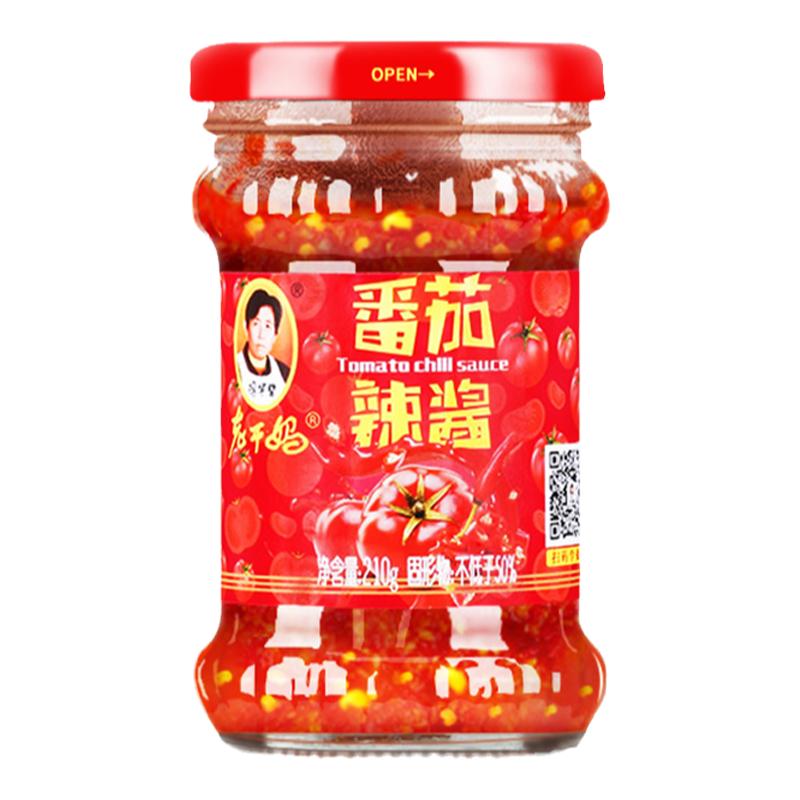 老干妈番茄辣酱蒜蓉番茄辣椒酱香辣拌面凉拌酱贵州特产拌饭拌面酱