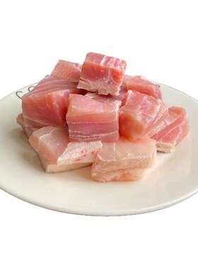 新鲜鳄鱼肉粒现杀鳄鱼肉