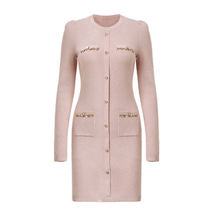 【冬日逸境-商场同款】MAXRIENY精致名媛气质高级感连衣裙