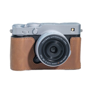 SVEN 北摄富士xe5真皮保护套xt30配件xt50皮套xs20相机包壳手绳套