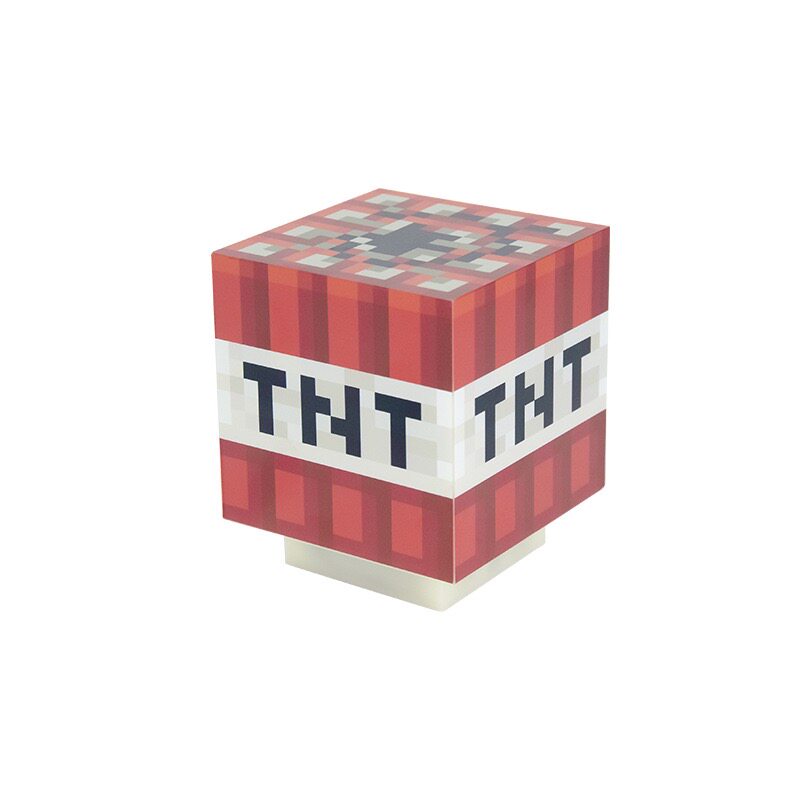 我的世界周边游戏玩具TNT小夜灯